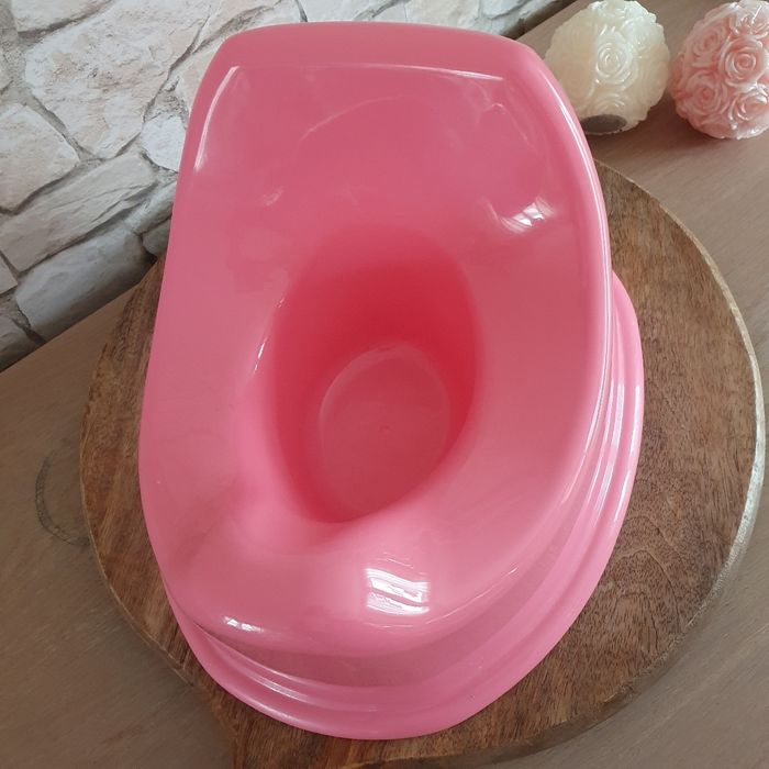 Petit pot de toilette rose pour bébé - photo numéro 2