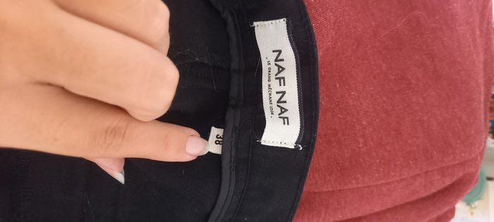 Short noir ajusté Naf Naf 38 habillé - photo numéro 4