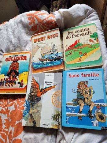 Livres collection "Fernand Nathan"