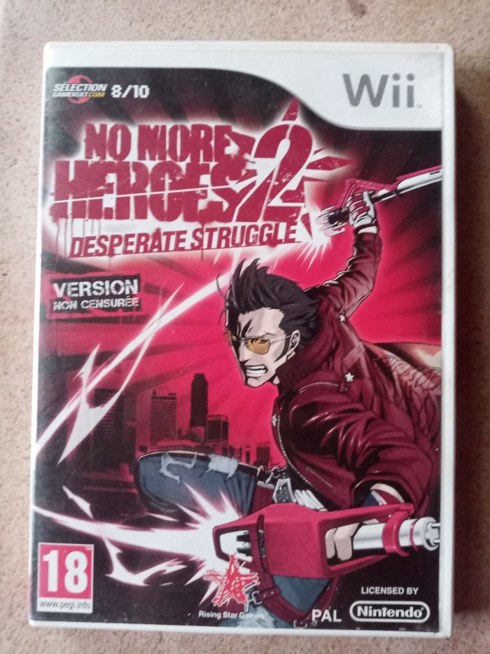 No More Heroes 2 desperate struggle wii