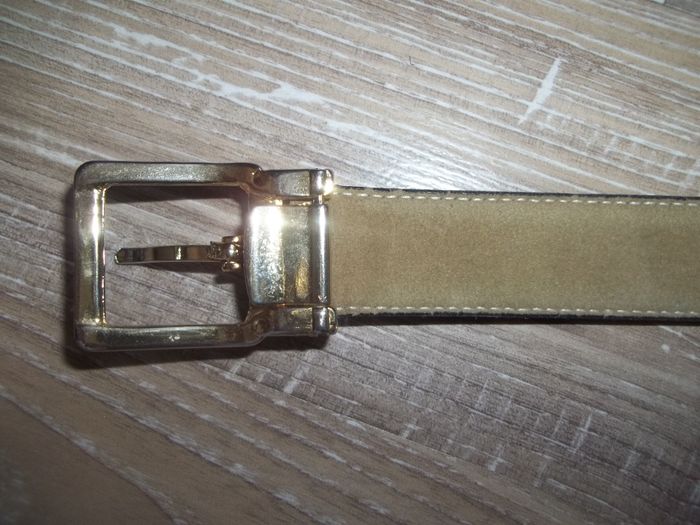 Ceinture noire boucle carrée - photo numéro 5