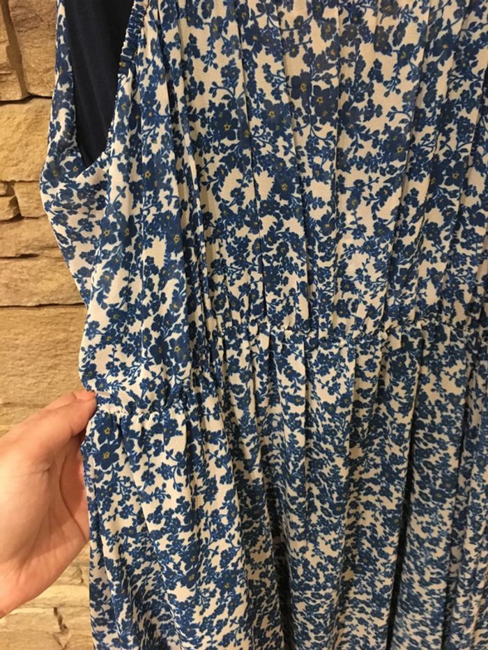 Jolie robe 42-44 en bleu ou corail - photo numéro 6