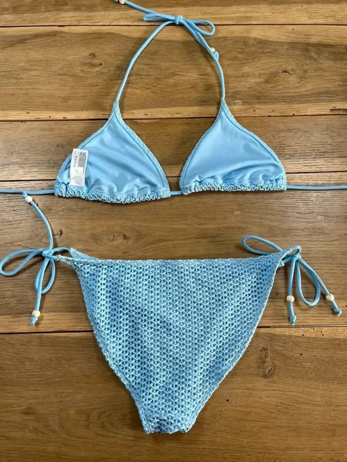 Maillot de bain bleu clair Primark - photo numéro 2