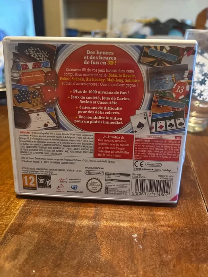 50 jeux classiques pour Nintendo 3ds pegi 12 - photo numéro 2