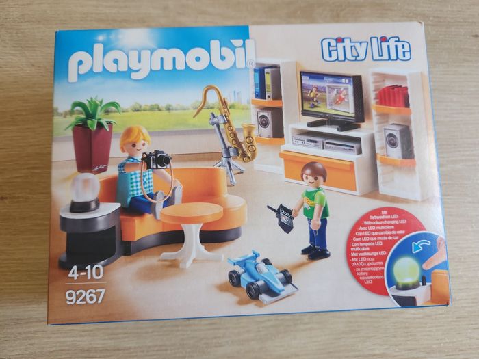 Playmobil 9267 – Salon équipé ✨ Boîte & notice - photo numéro 4
