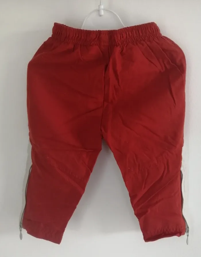 Jogging Nike rouge et beige - photo numéro 5