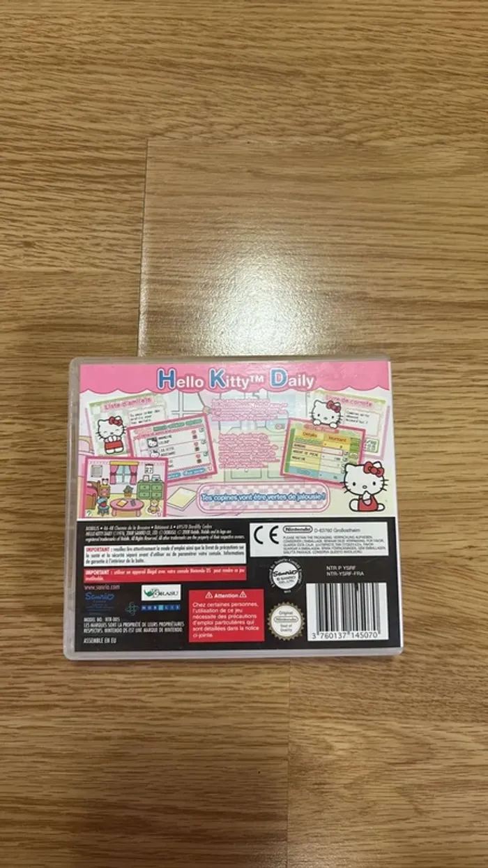 Jeu Nintendo DS Hello Kitty Daily - photo numéro 3