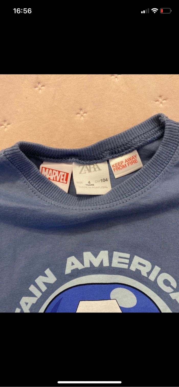 T-shirt zara 4 ans - photo numéro 3