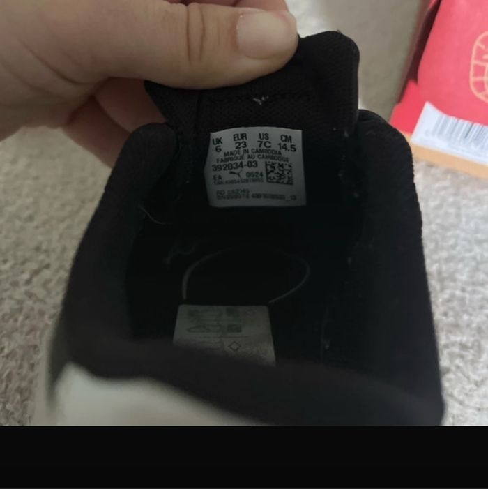 Basket puma taille 23 noir - photo numéro 3