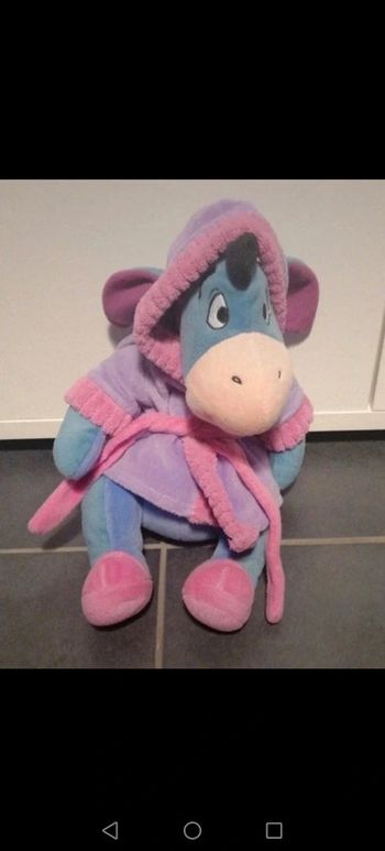Peluche bourriquet Winnie l'ourson disney