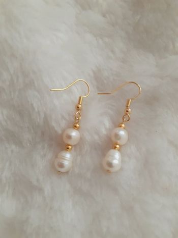 Boucles d'oreilles perles