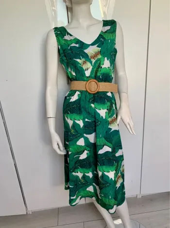 Robe imprimé tropical