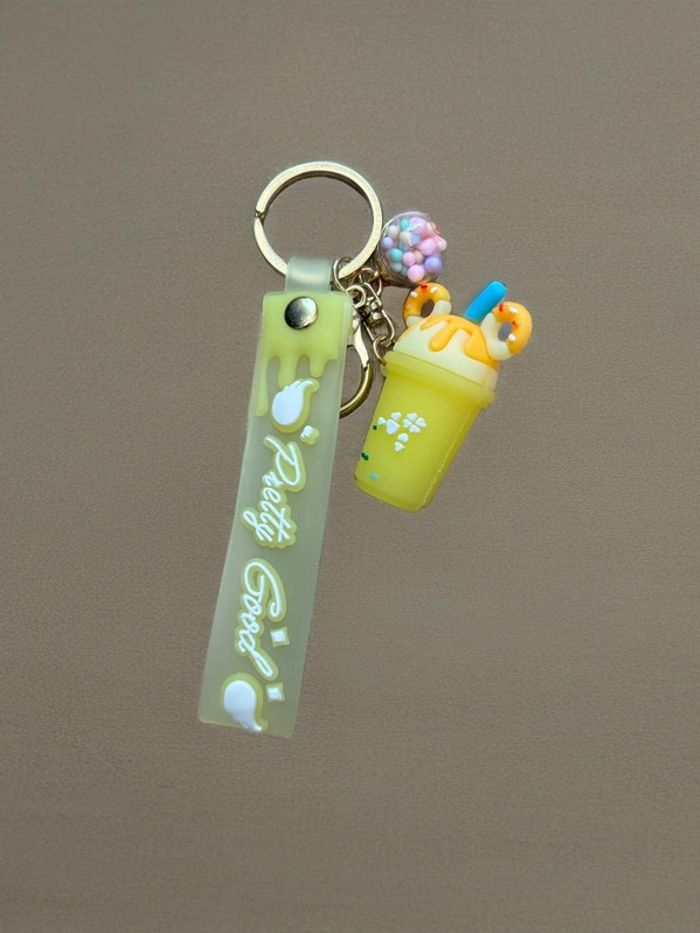 Porte clés Glace jaune