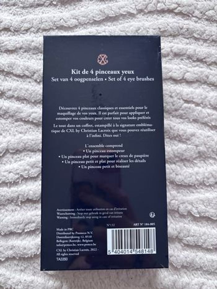 Set de pinceaux Christian Lacroix - photo numéro 2