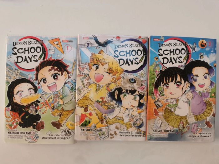 Manga school days lot tome 1-2-3