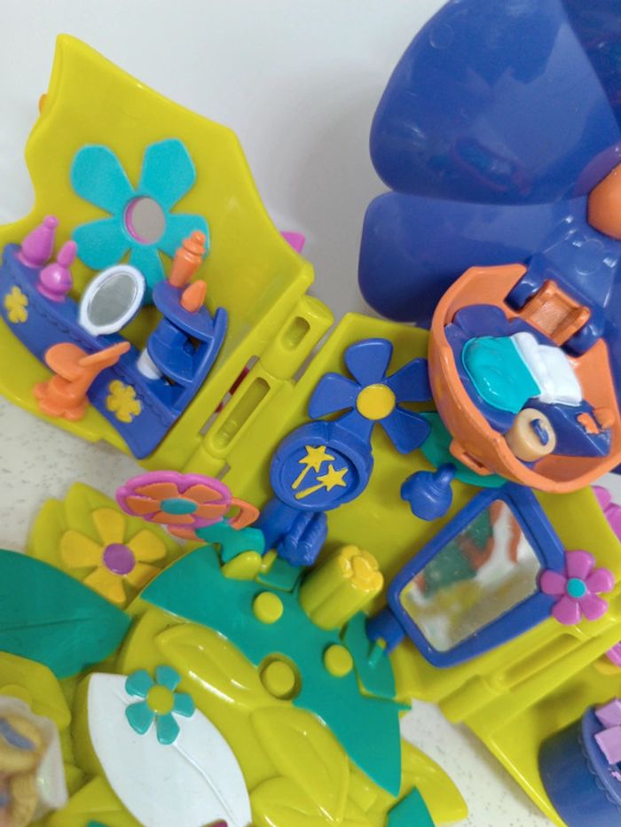 Fée fairy boutique blossom Polly pocket fleur flower mini small micro doll figurine licorne unicorn - photo numéro 5