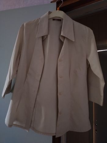 Chemise beige femme T38 Mim