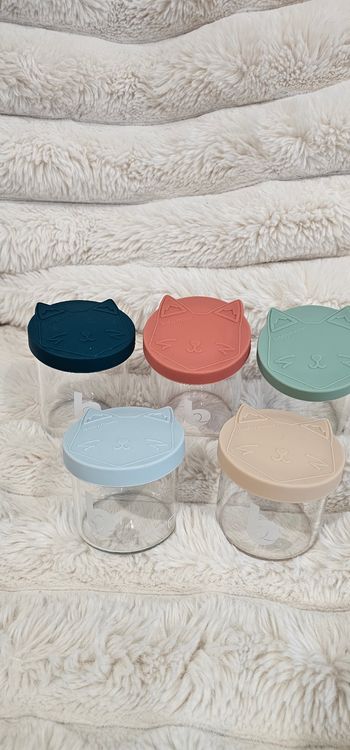 Lot de 5 pots en verre Isy bowls babymoov 