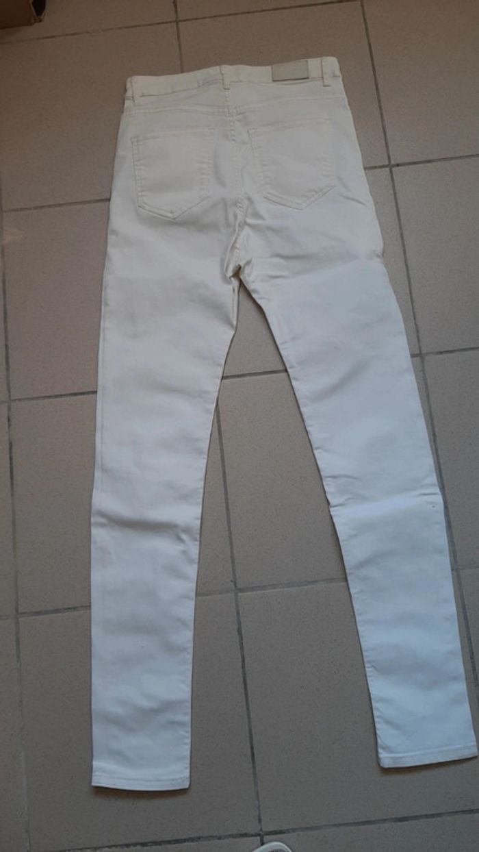Pantalon crème femme taille 38 - photo numéro 7