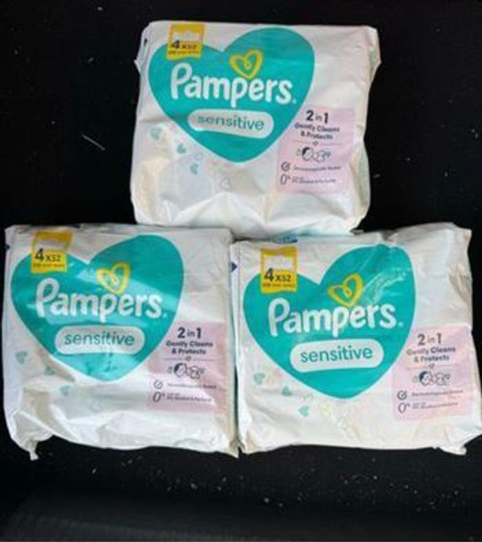 Lingettes Pampers Sensitive