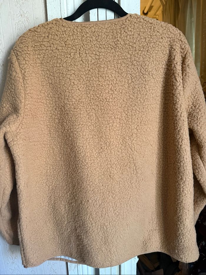 Veste bouclette taille XL - photo numéro 3