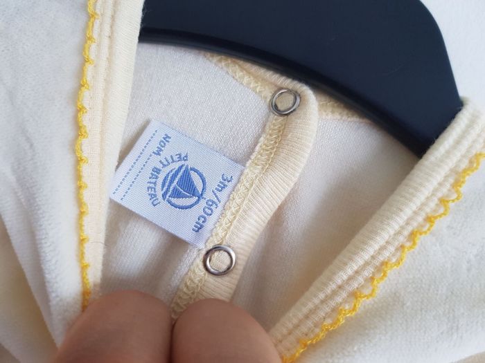 Pyjama en velours taille 3 mois - photo numéro 3