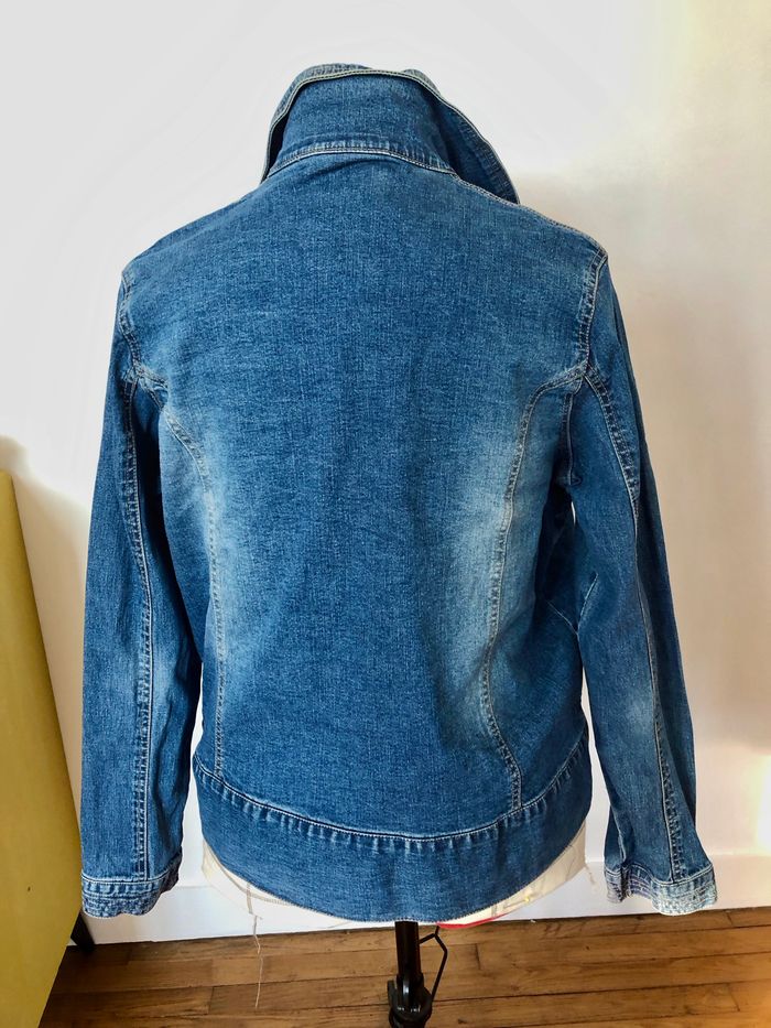 🤰🧥Veste en jean avec zip - photo numéro 2