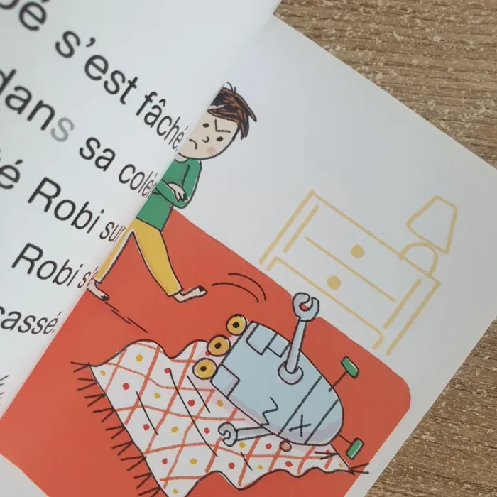 ⭐ LIvre Robi le petit robot Nathan #emyfleury_livres - photo numéro 3