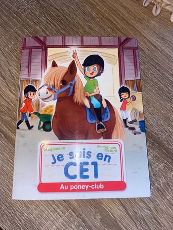 Livre de lecture au poney club