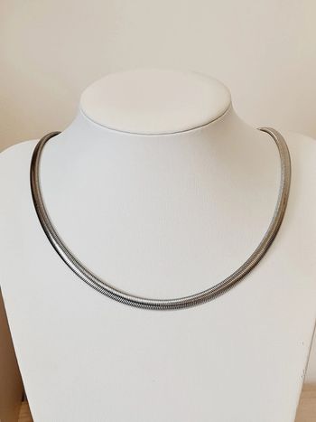 Collier argenté