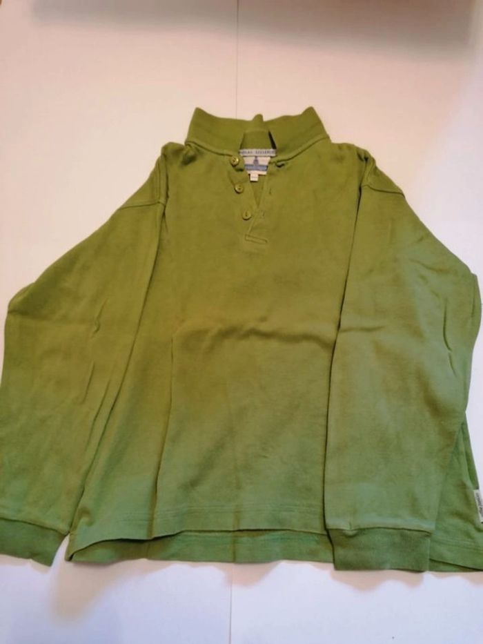 Polo manches longues 8 ans