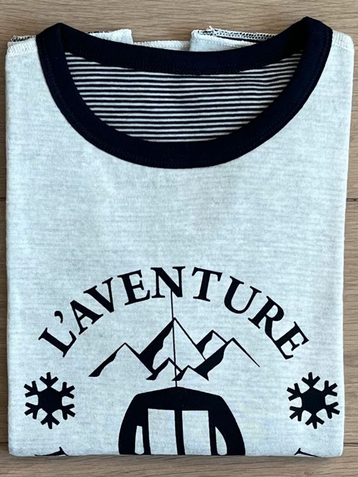 T-shirt en tubique réversible Petit bateau T-8 ans