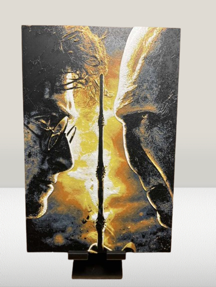 Tableau en relief Harry Potter (impression 3D)