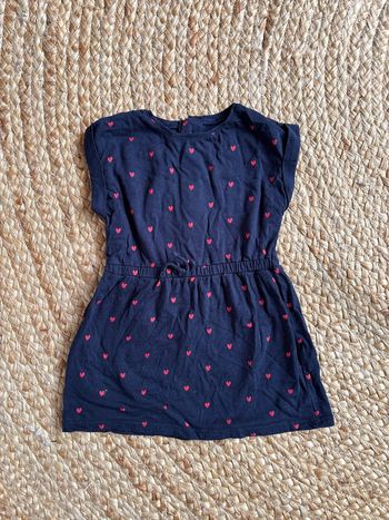 Robe coton bio -  12 mois toute confortable
