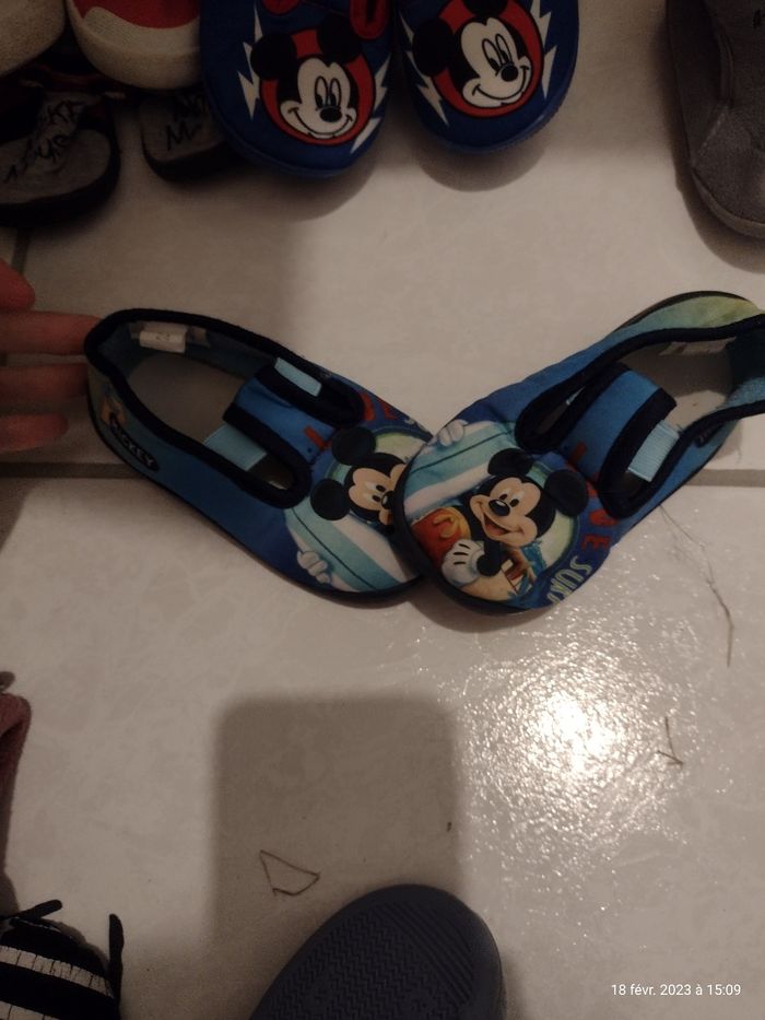 Chaussons mickey