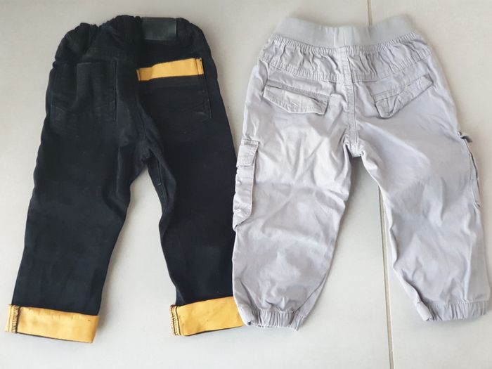2 pantalons 24 mois 2 ans - photo numéro 2