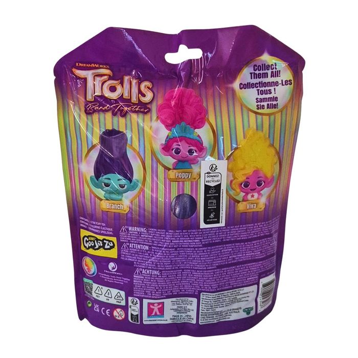 Trolls Band Together – Figure Stretchy Hair Glitter – Neuf - photo numéro 3