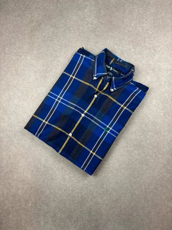 Chemise shirt Ralph Lauren bleu à carreaux old money taille M