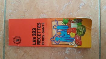 Livret " Les 333 recettes poids-santé "