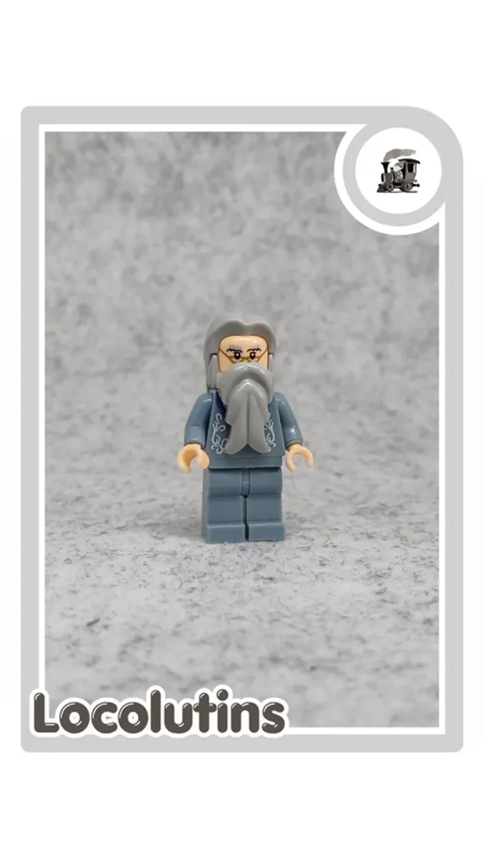 🚂 Figurine Dumbledore ▪ 2 expressions et 2 hauts