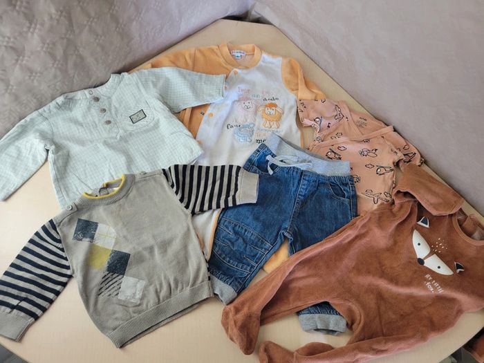 Lot vêtements garçon