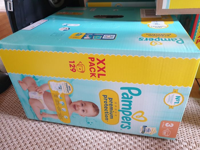Pack XXL Pampers Premium Protection T3