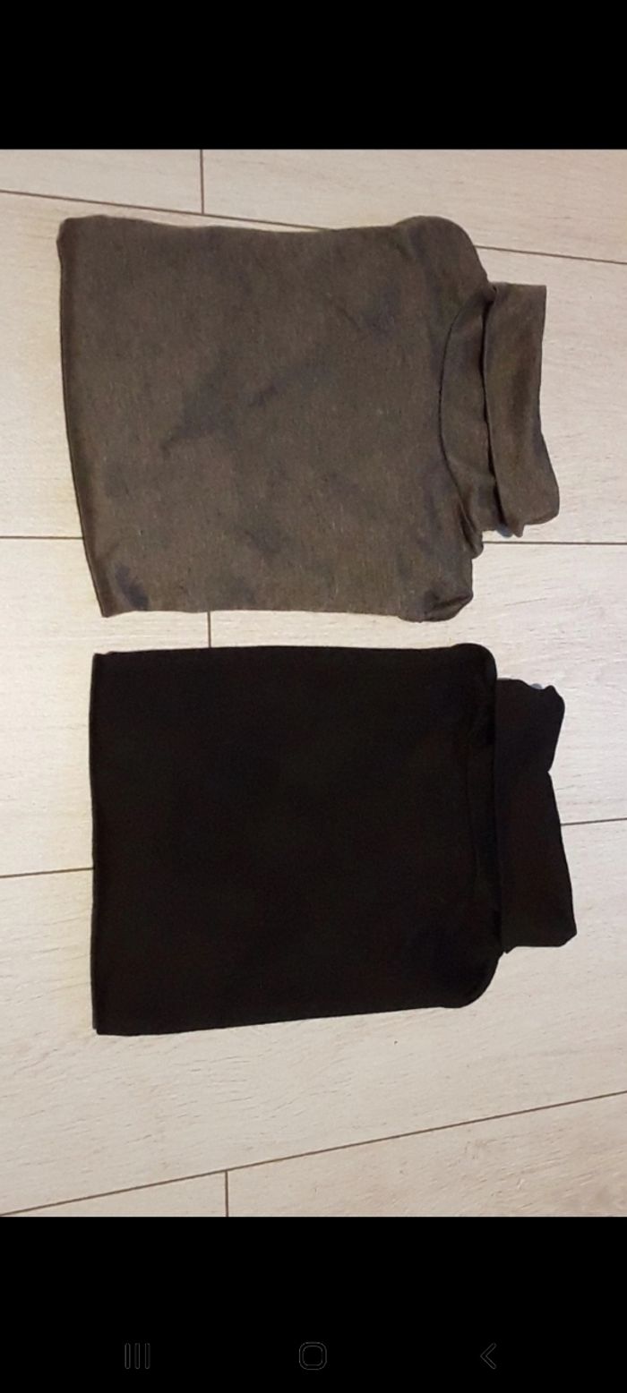 Tee-shirt col roulé