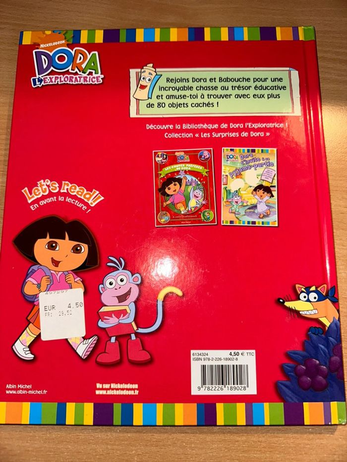 Livre “Cherche et Trouve – Dora l’exploratrice” Ludique et coloré - photo numéro 3