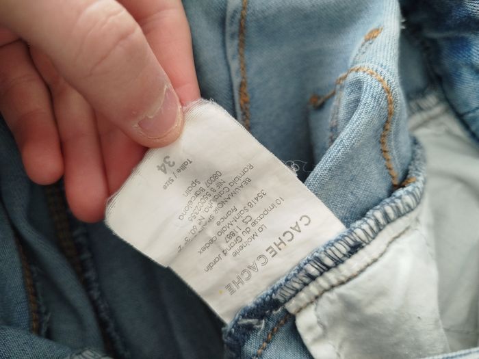 Jean bleu clair taille 34 Cache-Cache - photo numéro 3