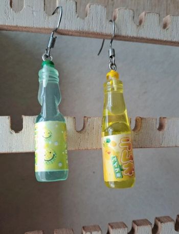 Boucles d'oreilles soda