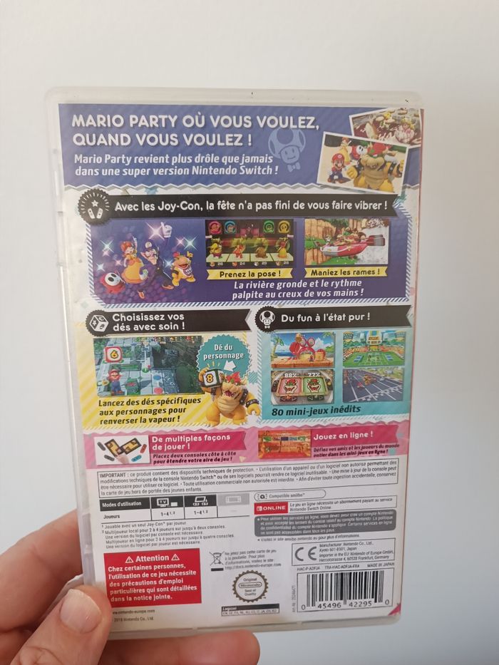 Jeu Switch Mario Party - photo numéro 3