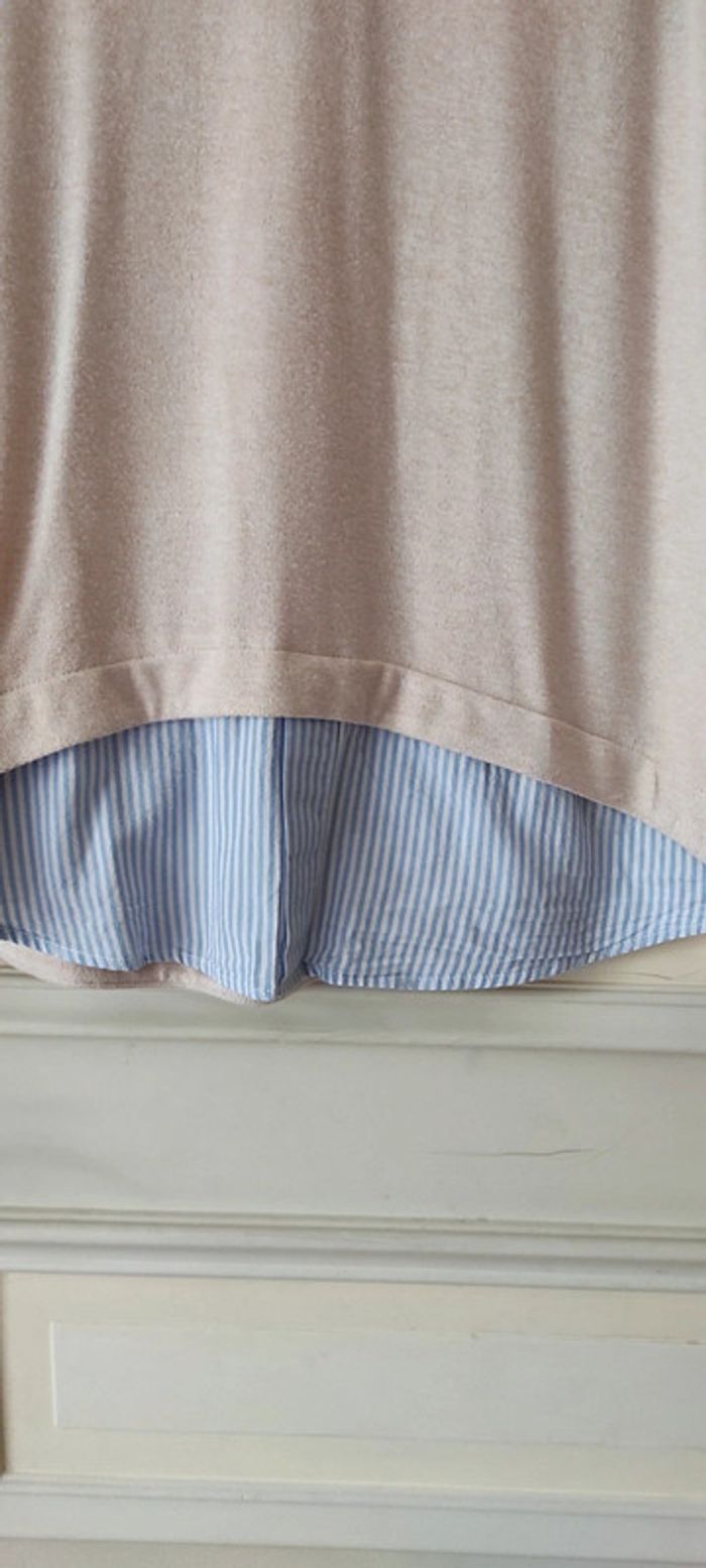 💐Pull col chemise- FB Sister - taille XS - Très bon état 💐 - photo numéro 2