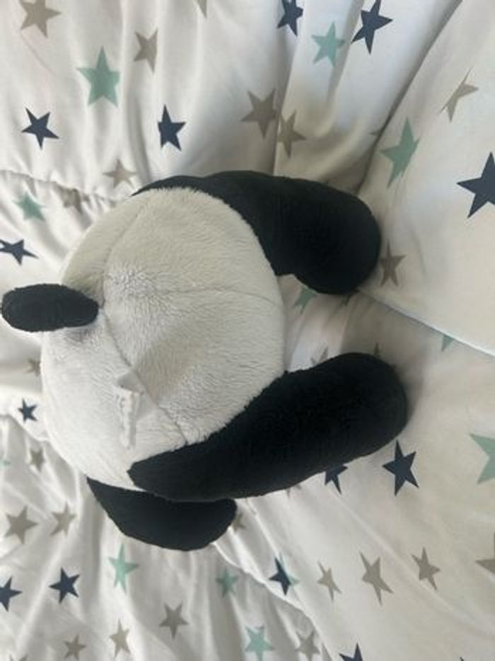 Peluche doudou Winnie costume panda 25 cm Disney - photo numéro 3