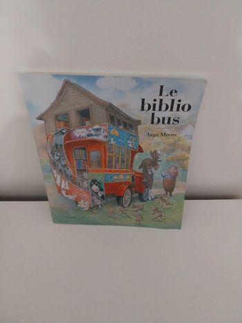 Livre enfant le biblio bus